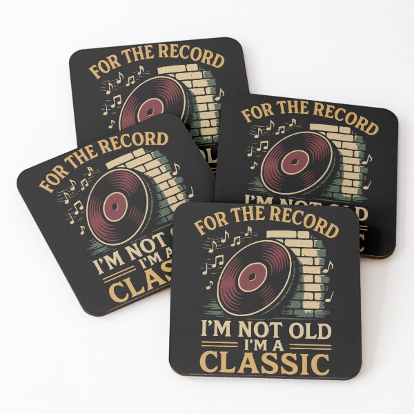 Item preview, For The Record I'm Not Old I'm A Classic Music designed and sold by LuminOrb.