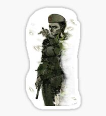 Caveira Rainbow 6 Metal Gear Solid Sticker