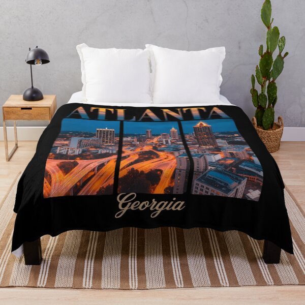 Item preview, Atlanta Nightlife GA Skyline Cityscape ATL Georgia Skyscaper designed and sold by Bandikonsalez.