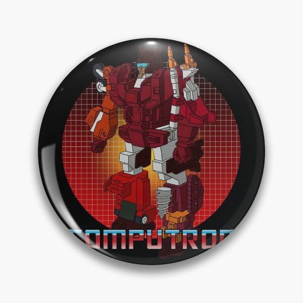 Item preview, Computron G1 Robot Retro 80s Art designed and sold by Retr0Tshirts.