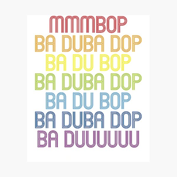 Item preview, Mmmbop... Oh Yeah designed and sold by Jedidiaost.