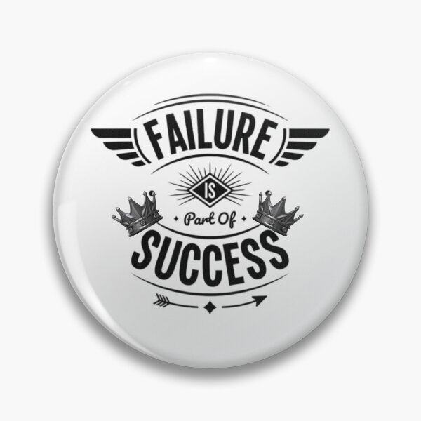 Item preview, Failure is Part of Success – Motivational Quote Design designed and sold by Kavya Art.
