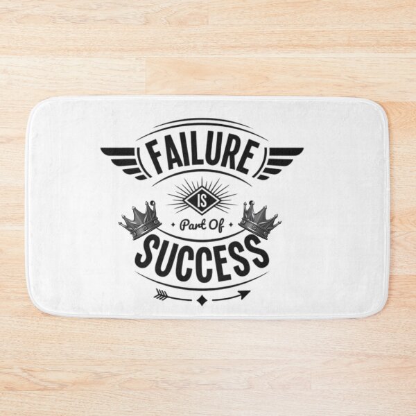 Item preview, Failure is Part of Success – Motivational Quote Design designed and sold by Kavya Art.