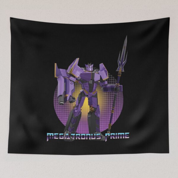Item preview, Megatronus Prime Cyber Warrior Dark Legend designed and sold by Retr0Tshirts.