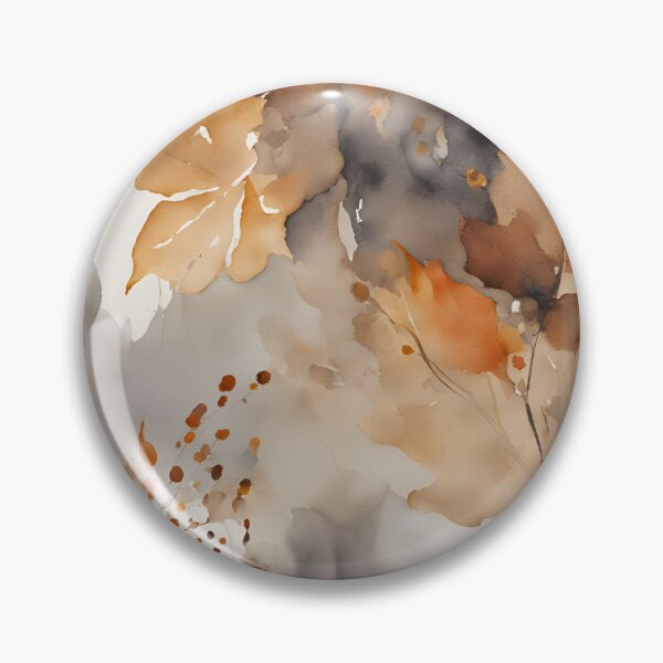 Item preview,  Watercolor Florals Pattern  Autumn Colors, Romantic Elegant Pattern designed and sold by KolorellaS.