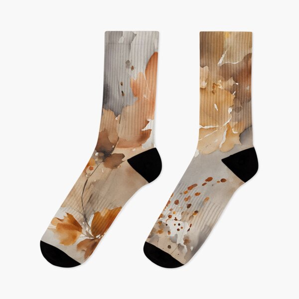 Item preview,  Watercolor Florals Pattern  Autumn Colors, Romantic Elegant Pattern designed and sold by KolorellaS.