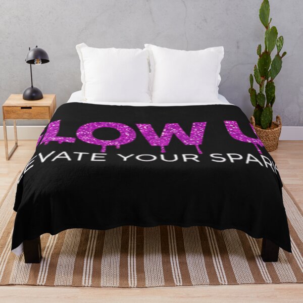 Item preview, Glow Up – Elevate Your Sparkle Motivational Aesthetic Design designed and sold by WatanabeTakumiy.