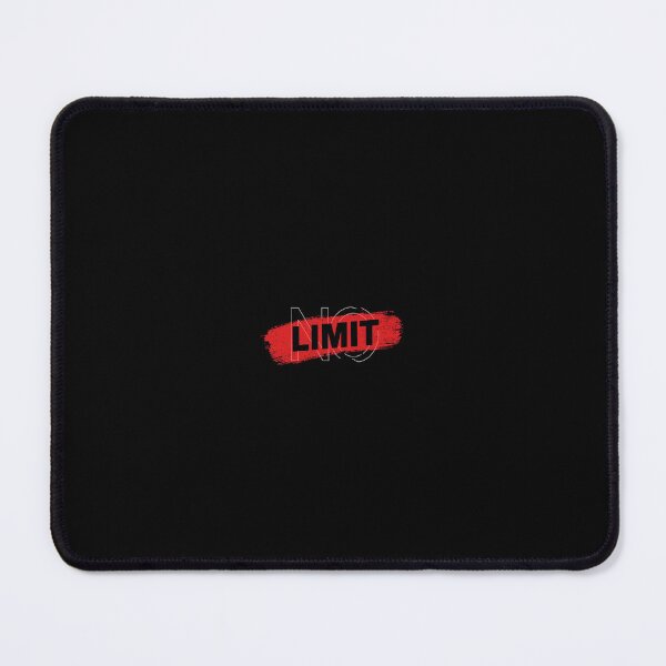 Item preview, Bold “NO LIMIT” Minimalist Typography Design – Powerful Red Brushstroke with Modern Contrast designed and sold by PixelVibe782.
