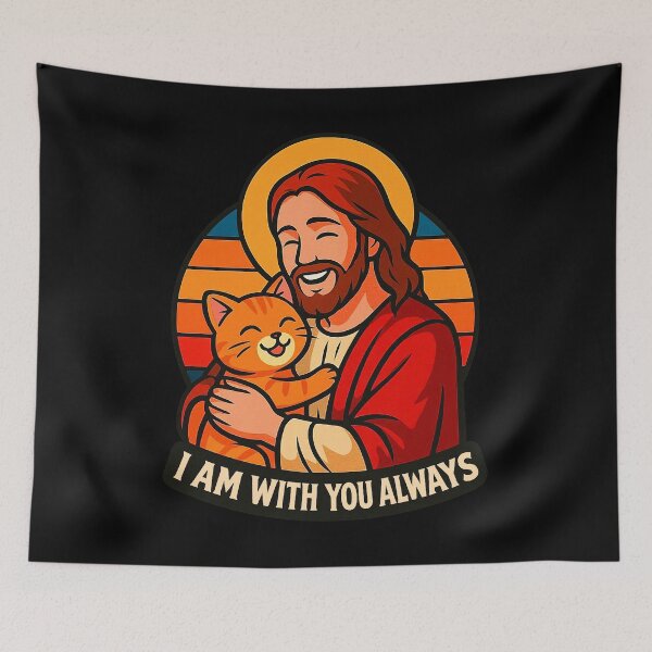 Item preview, Matthew 28:20 I Am With You Always designed and sold by plushism.
