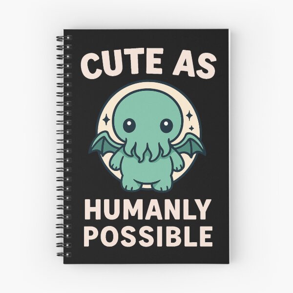 Item preview, Cute Cthulhu (Dark) designed and sold by Johnthomis.