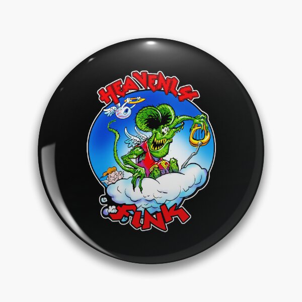 Item preview, Ratfink Angel Heaven Cloud Wings Cartoon Chaos designed and sold by Witchwayto254.