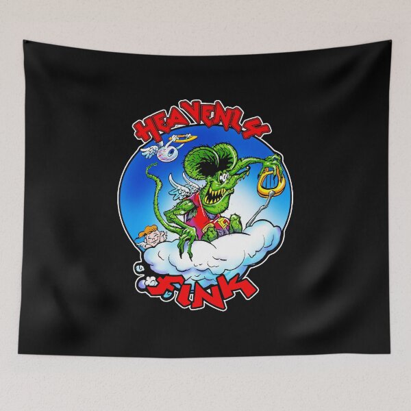 Item preview, Ratfink Angel Heaven Cloud Wings Cartoon Chaos designed and sold by Witchwayto254.