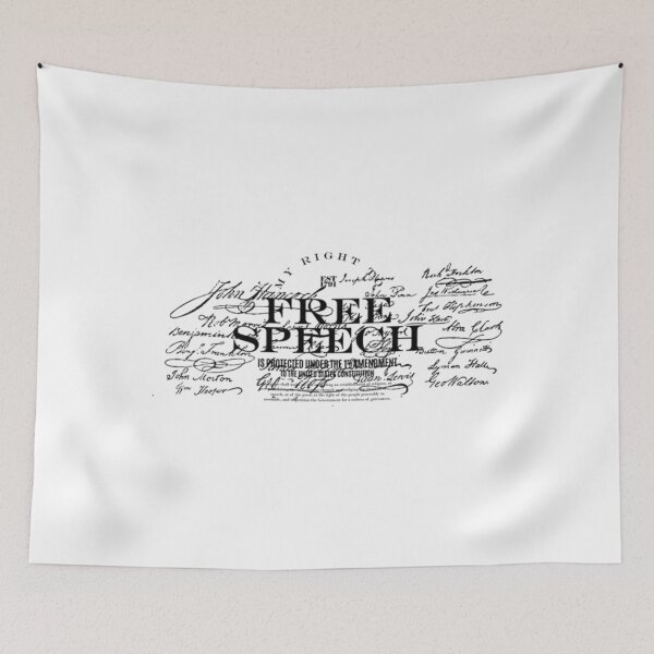 Item preview, Free Speechh designed and sold by judithcooley.