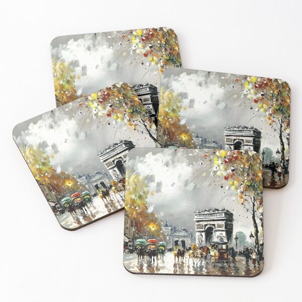Item preview, Arc de Triomphe on the Champs-Élysées in Paris (1) designed and sold by artdesignsnow.