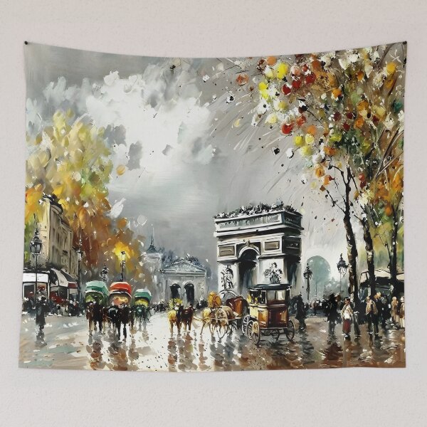 Item preview, Arc de Triomphe on the Champs-Élysées in Paris (1) designed and sold by artdesignsnow.