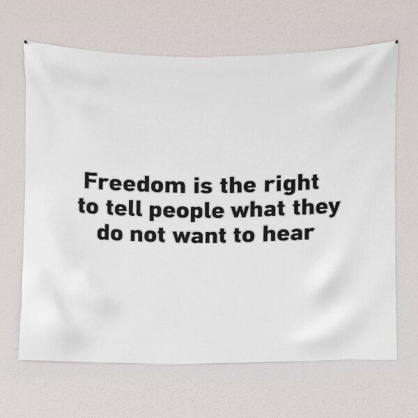 Item preview, Freedom Quote  designed and sold by Uglyandcute.