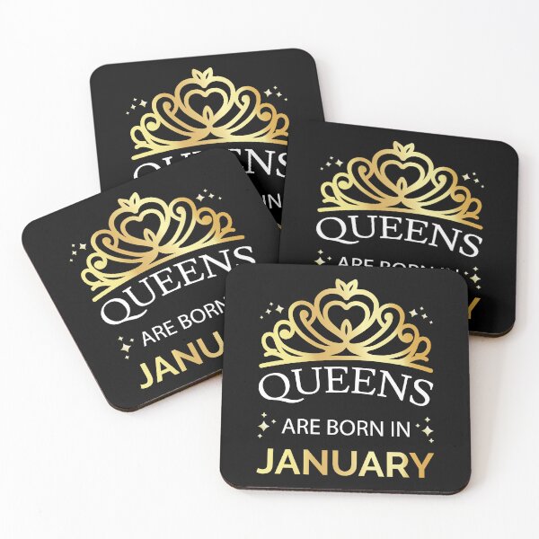 Item preview, Queens Are Born In January I - Capricorn Aquarius Girl designed and sold by Lemon Pepper.
