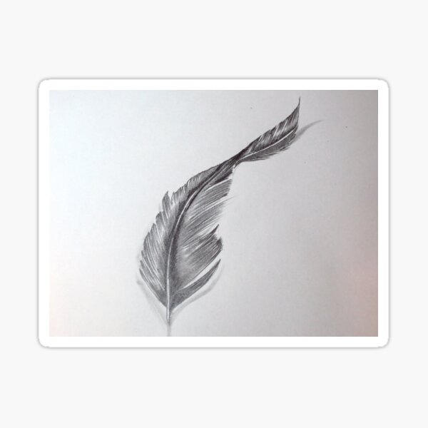 Feather Sticker