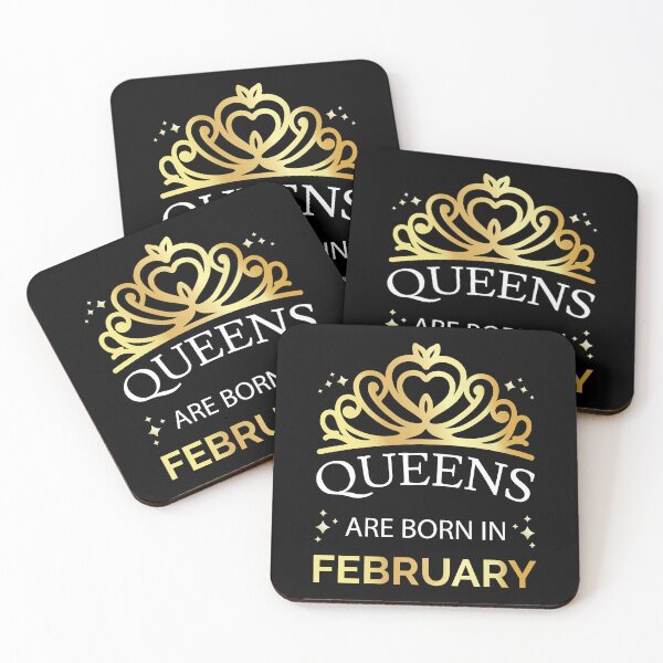Item preview, Queens Are Born In February I - Aquarius Pisces Girl designed and sold by Lemon Pepper.