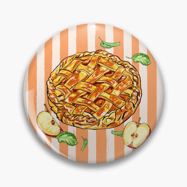 Item preview, Apple Pie Vintage Stripes Illustration designed and sold by MaiZephyr.