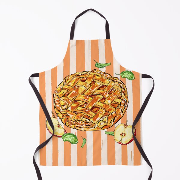 Item preview, Apple Pie Vintage Stripes Illustration designed and sold by MaiZephyr.