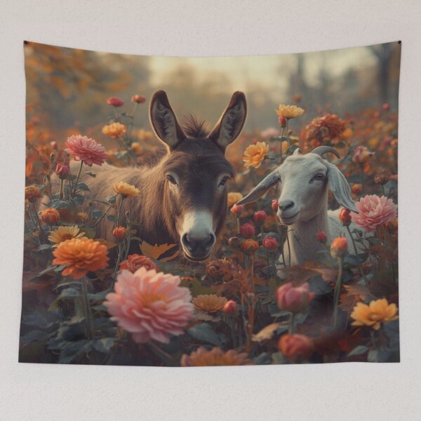 Item preview, Autumn Meadow Friends  designed and sold by SpazticGoat.