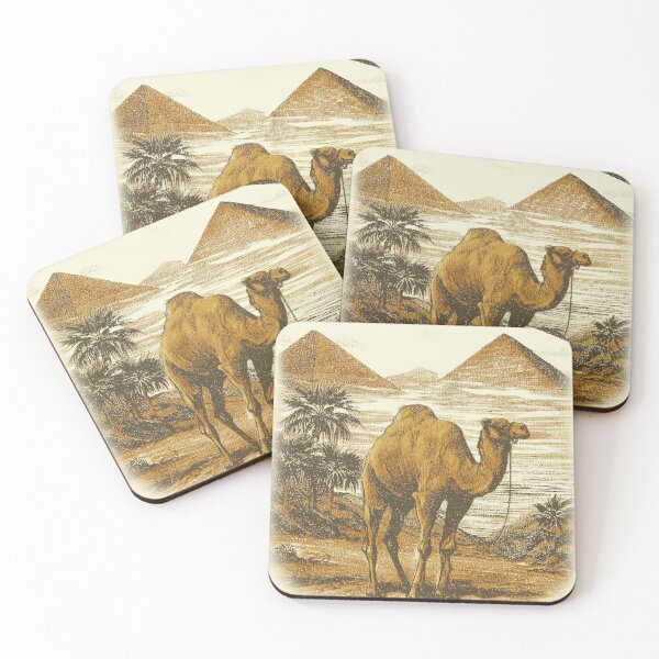 Item preview, Vintage Camel Desert Graphic Design designed and sold by WhoopsieWorld.