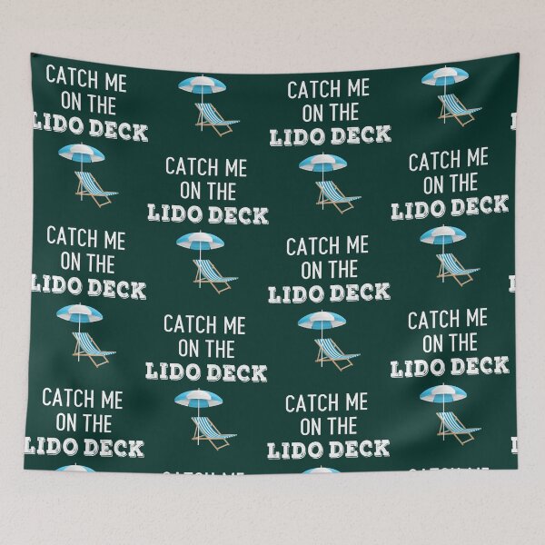 Item preview, Catch me on the Lido Deck designed and sold by tottodumsell.