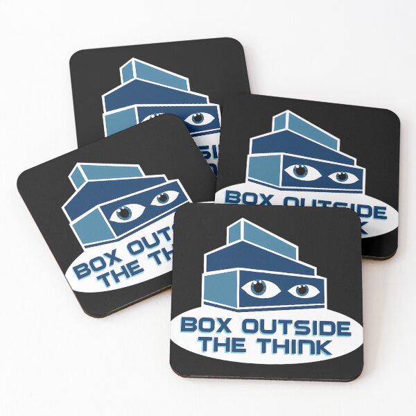 Item preview, Box Outside The Think Logo 3 designed and sold by Leraurdyuiki.