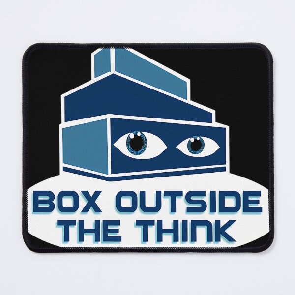 Item preview, Box Outside The Think Logo 3 designed and sold by Leraurdyuiki.