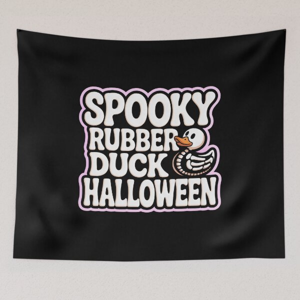 Item preview, Spooky Rubber Duck Halloween designed and sold by LaBanana-Art.