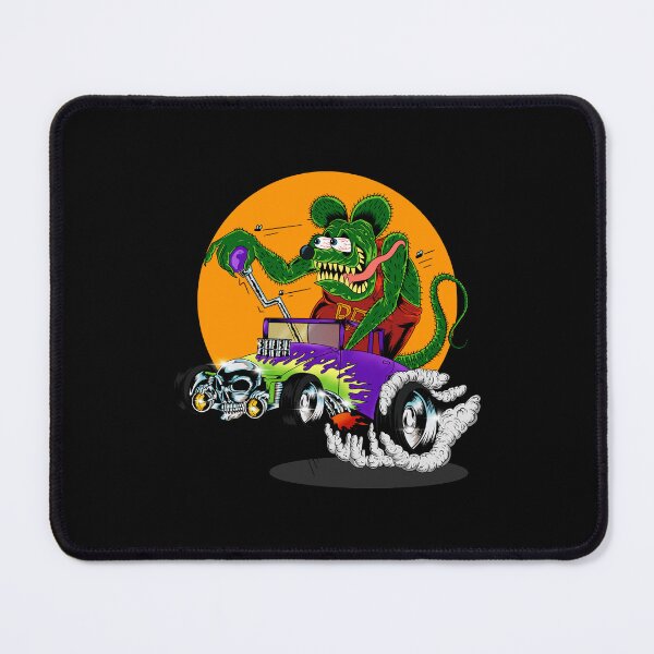Item preview, Ratfink Hot Rod Burnout Neon Sunset Drive designed and sold by Witchwayto254.
