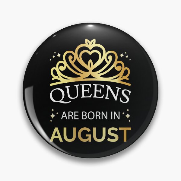 Item preview, Queens Are Born In August I - Leo Virgo Girl designed and sold by Lemon Pepper.