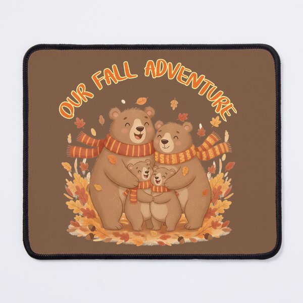 Item preview, Our Fall Adventure – Cute Bear Family Autumn Design for Kids designed and sold by VelvetMoonie.