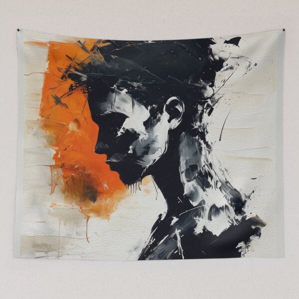 Item preview, Bold Silhouette Portrait designed and sold by caracatita75.