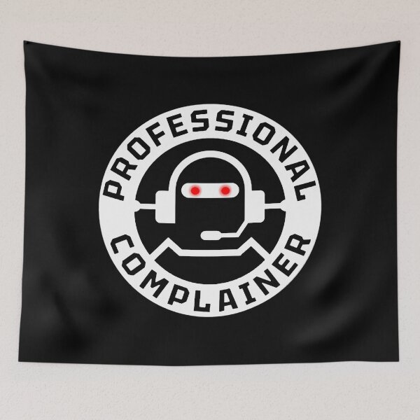Item preview, Professional Complainer Bw 2 Logo 1 designed and sold by Leraurdyuiki.
