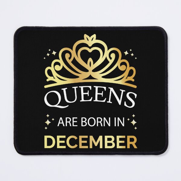 Item preview, Queens Are Born In December I - Sagittarius Capricorn Girl designed and sold by Lemon Pepper.