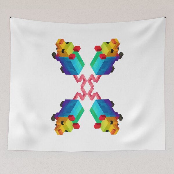 Item preview, X shape Rainbow Rat designed and sold by AdiDsgn.