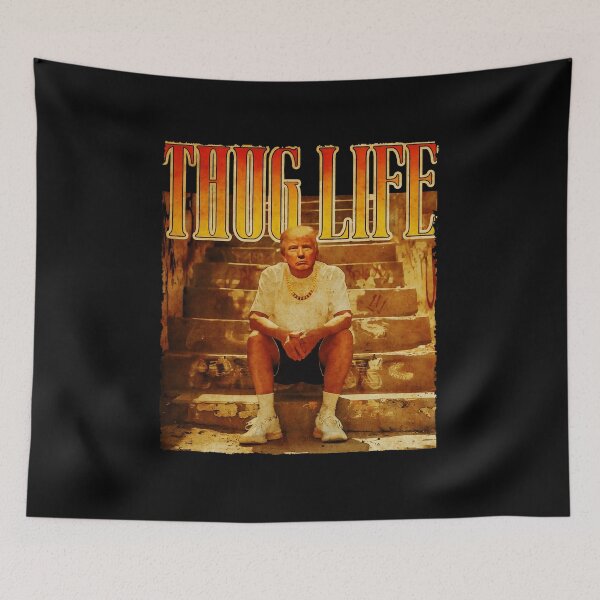 Item preview, Trump Thug Life Vintage  designed and sold by Jasonvoorhees21.
