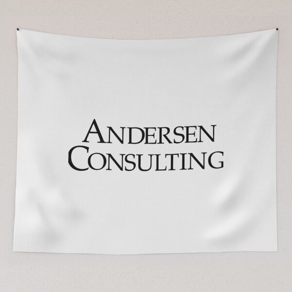 Item preview, Logo Of The Missing Company Andersen Consulting designed and sold by Leraurdyuiki.