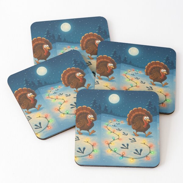 Item preview, Christmas Turkey Tracks – Cute designed and sold by DamioPolArt.