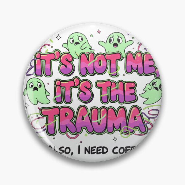 Artikelvorschau, Es liegt nicht an mir, es liegt am Trauma Ghost Coffee entworfen und verkauft von TrackinDaTrends.