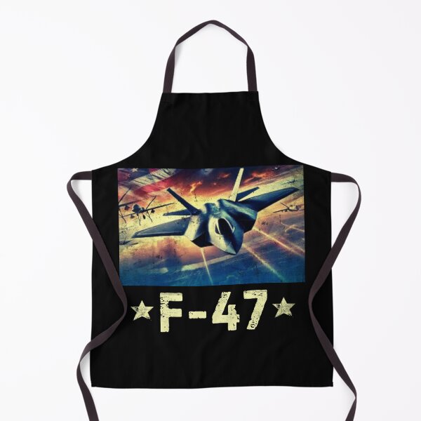 Item preview, Funny F-47 Stealth Fighter Aircraft Jet Illustration designed and sold by MotivaChic.