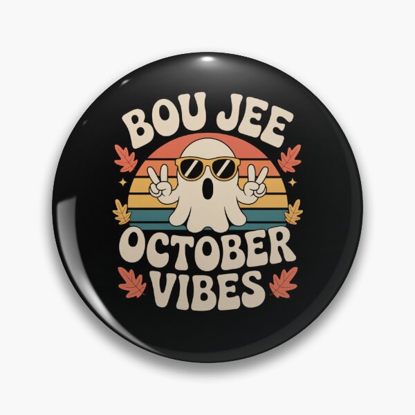 Item preview, Boujee October Vibes Ghost Halloween designed and sold by Mateusz Majcherek.