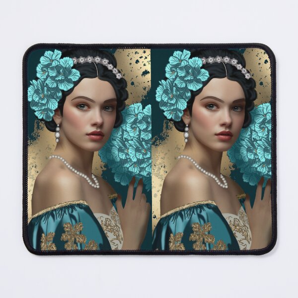 Item preview, Blooming in Teal designed and sold by Ilpiccololupo .