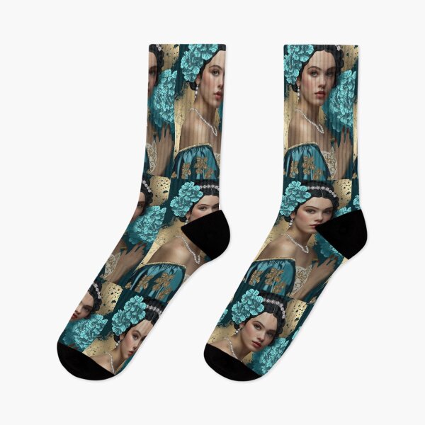 Item preview, Blooming in Teal designed and sold by Ilpiccololupo .