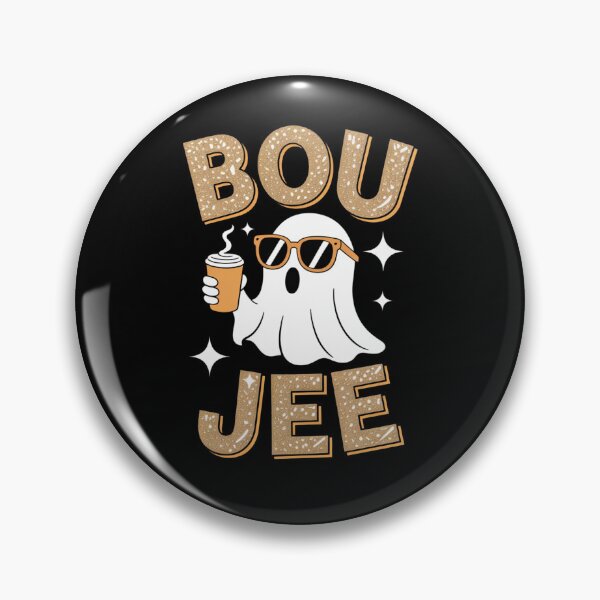 Item preview, Boujee October Vibes Ghost Halloween designed and sold by Mateusz Majcherek.