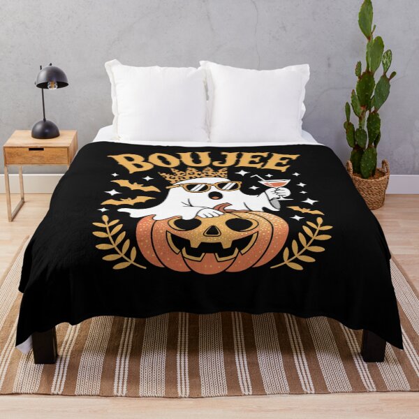 Item preview, Boujee October Vibes Ghost Halloween designed and sold by Mateusz Majcherek.