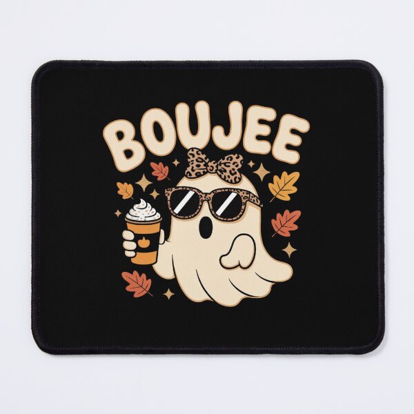 Item preview, Boujee October Vibes Ghost Halloween designed and sold by Mateusz Majcherek.