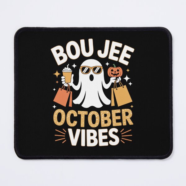 Item preview, Boujee October Vibes Ghost Halloween designed and sold by Mateusz Majcherek.